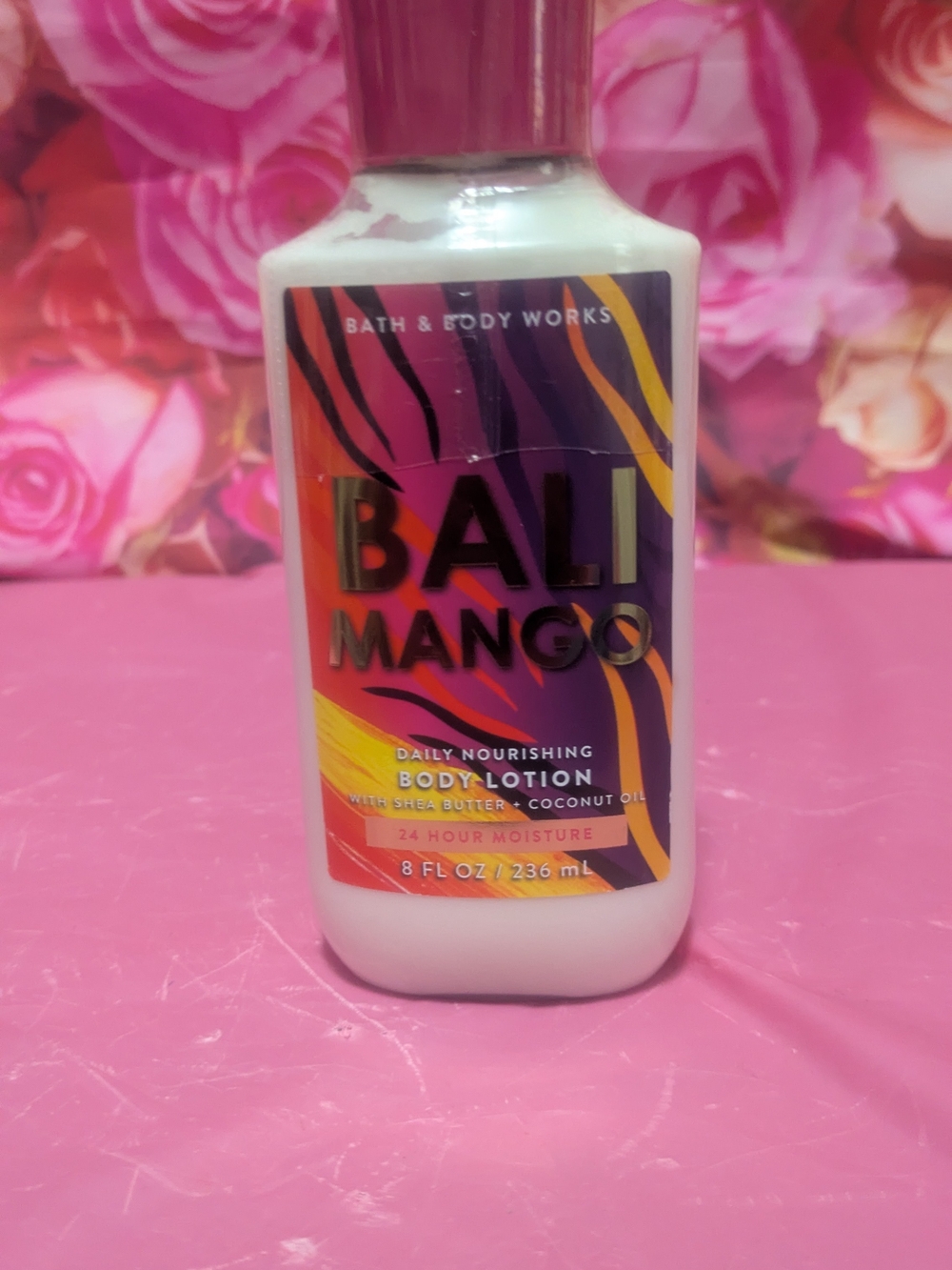 Bath & Body Works Bali Mango Daily Nourishing Body Lotion - Pink
